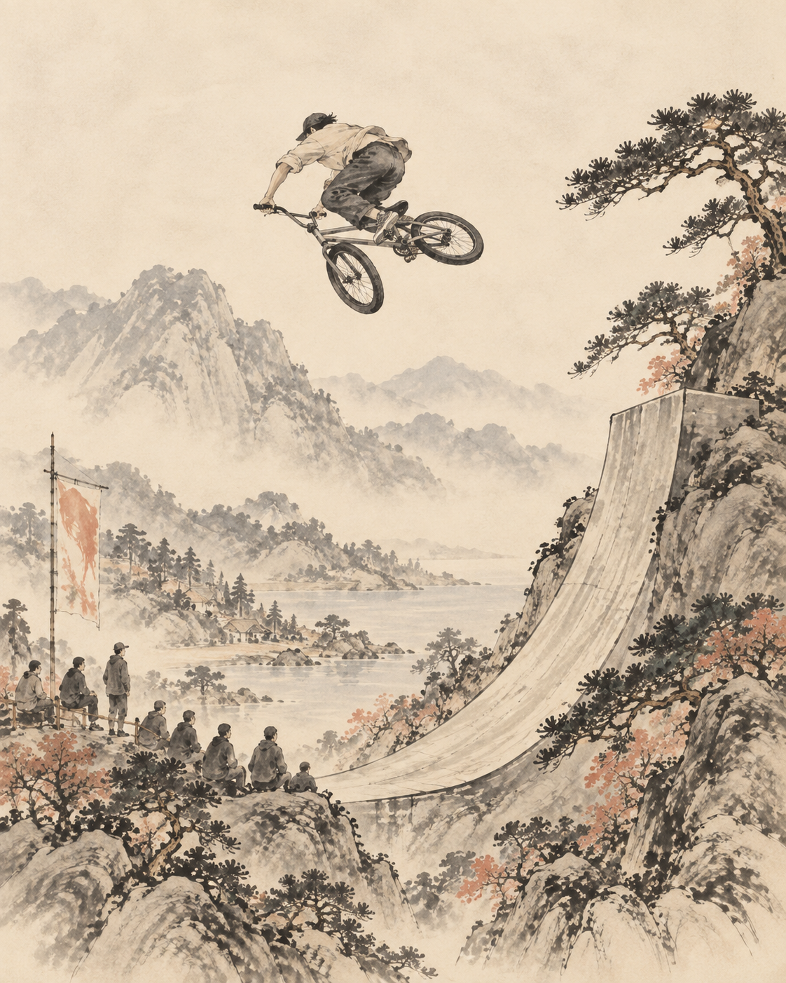 中村輪夢、BMXフリースタイル・パーク初代王者 小澤楓と日本勢ワンツー