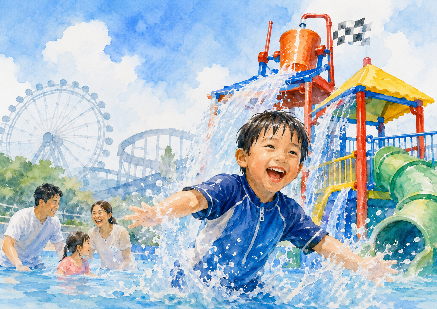 鈴鹿サーキット、家族のAqua Adventureを開く