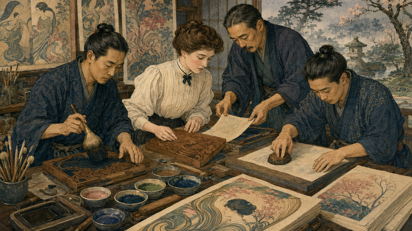 Today’s Art Choice: Bertha Lum and an American Journey into Japanese Woodblock Printing