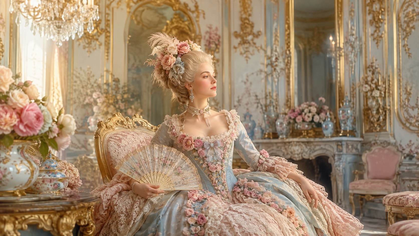 今日のアート:フランス・ロココの優雅さとマリー・アントワネットの世界