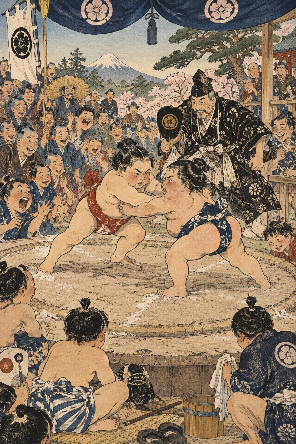 競い合う楽しさ――河鍋暁斎が描いた「子供角力」とスポーツの原風景