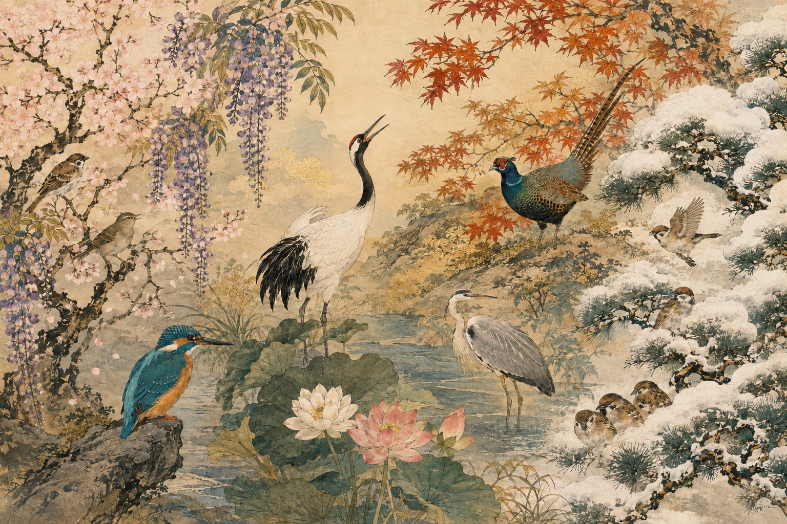 今日のアート：幸野楳嶺と日本花鳥画の再発明