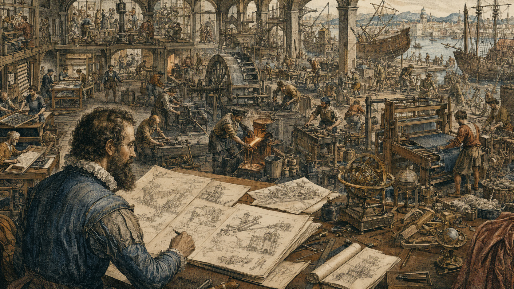 Today’s Art Choice: Stradanus and the Renaissance Theater of Invention