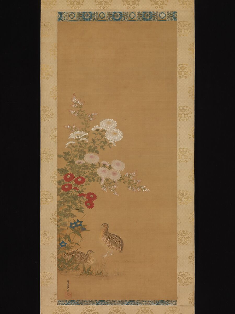 How Tosa Mitsuoki Revived a Courtly Tradition Through Autumn Flowers