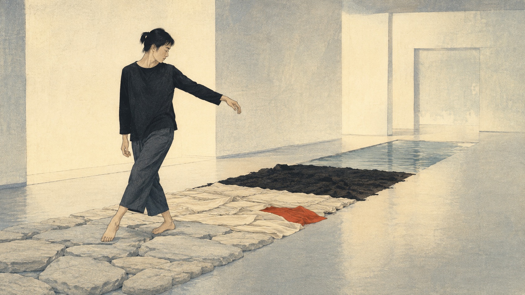 Artists Remove Society’s Shoes to Encounter the World Again