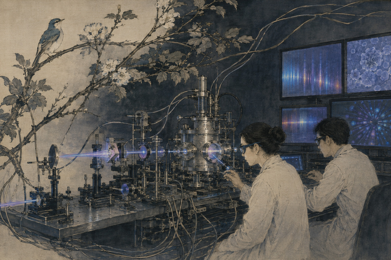 Editorial illustration for A One-Shot Microscope Captures Space and Energy in Soft X-Rays