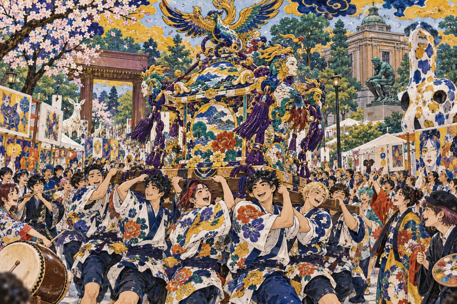 Geisai 2026 Brings Student Mikoshi, Exhibitions and Music to Ueno