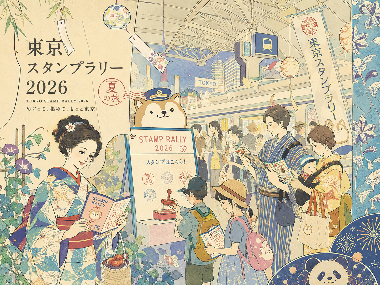 東京の巨大ポケモン・スタンプラリーが帰ってくる