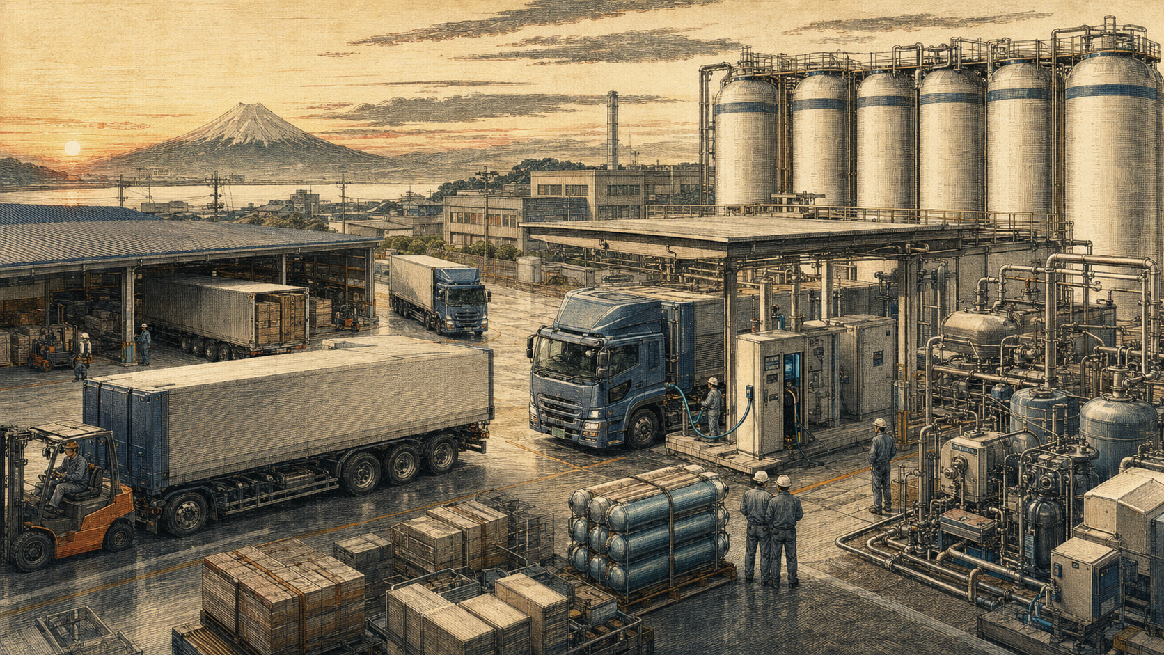 Toyota’s Hydrogen Bet Is Moving from Passenger Cars to Heavy Trucks