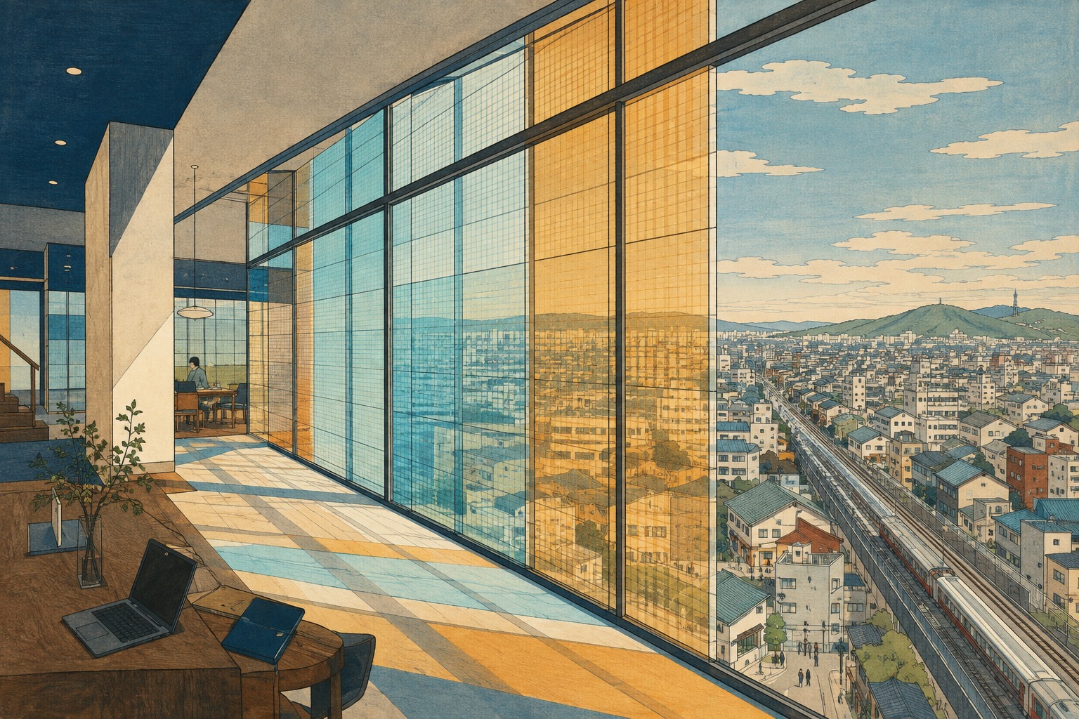 Can a City Window Become a Power Plant?