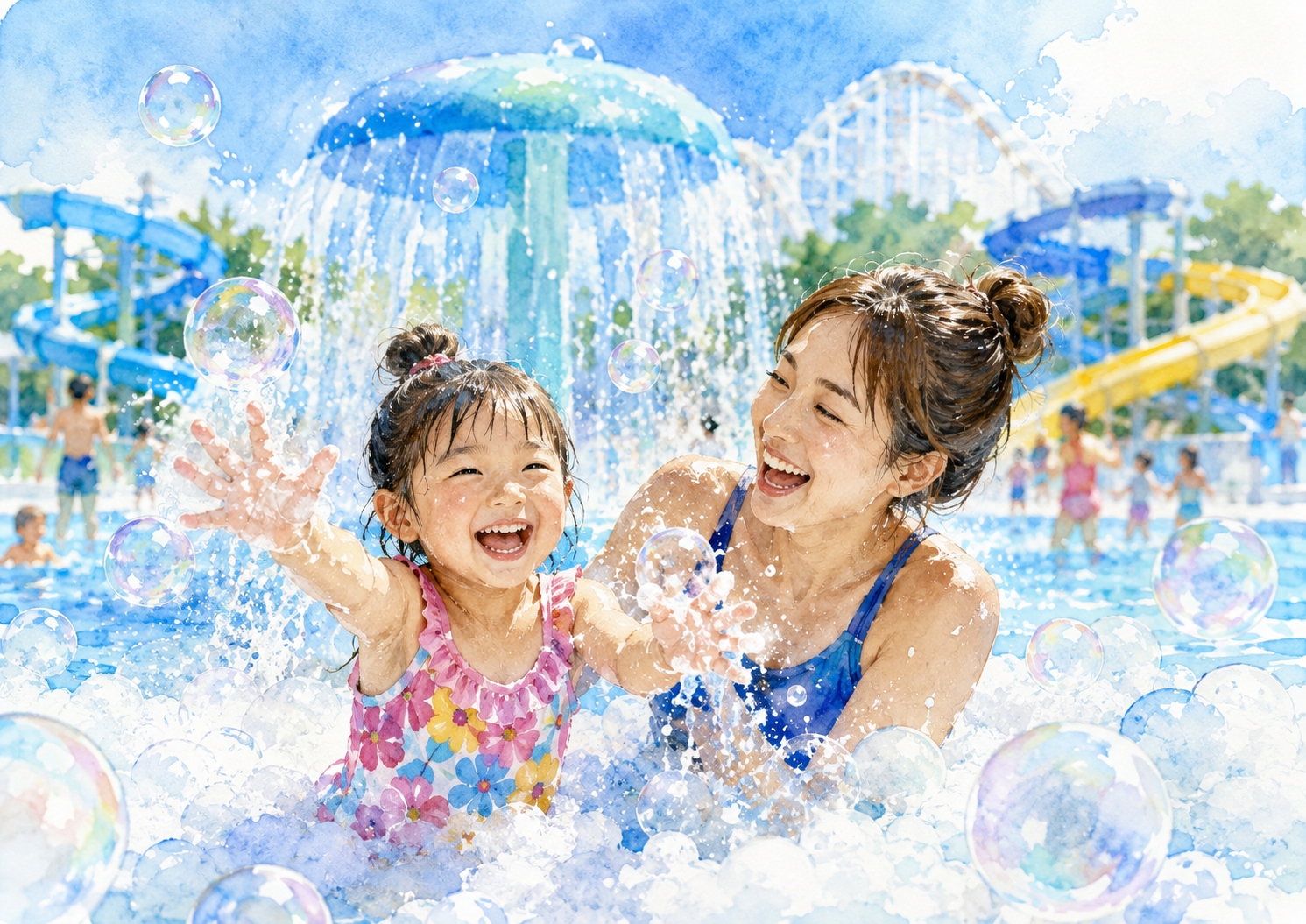 よみうりランド Pool WAI、Bubble Oasisを開く