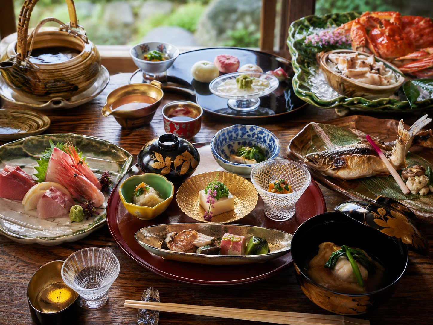 金沢、能登、加賀を思わせる石川の食卓。