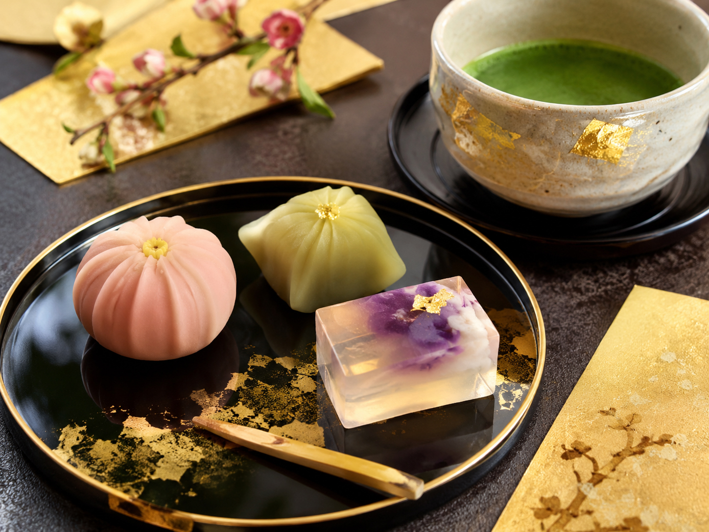 金沢の和菓子と金箔ソフト。茶の湯と工芸文化の甘味。