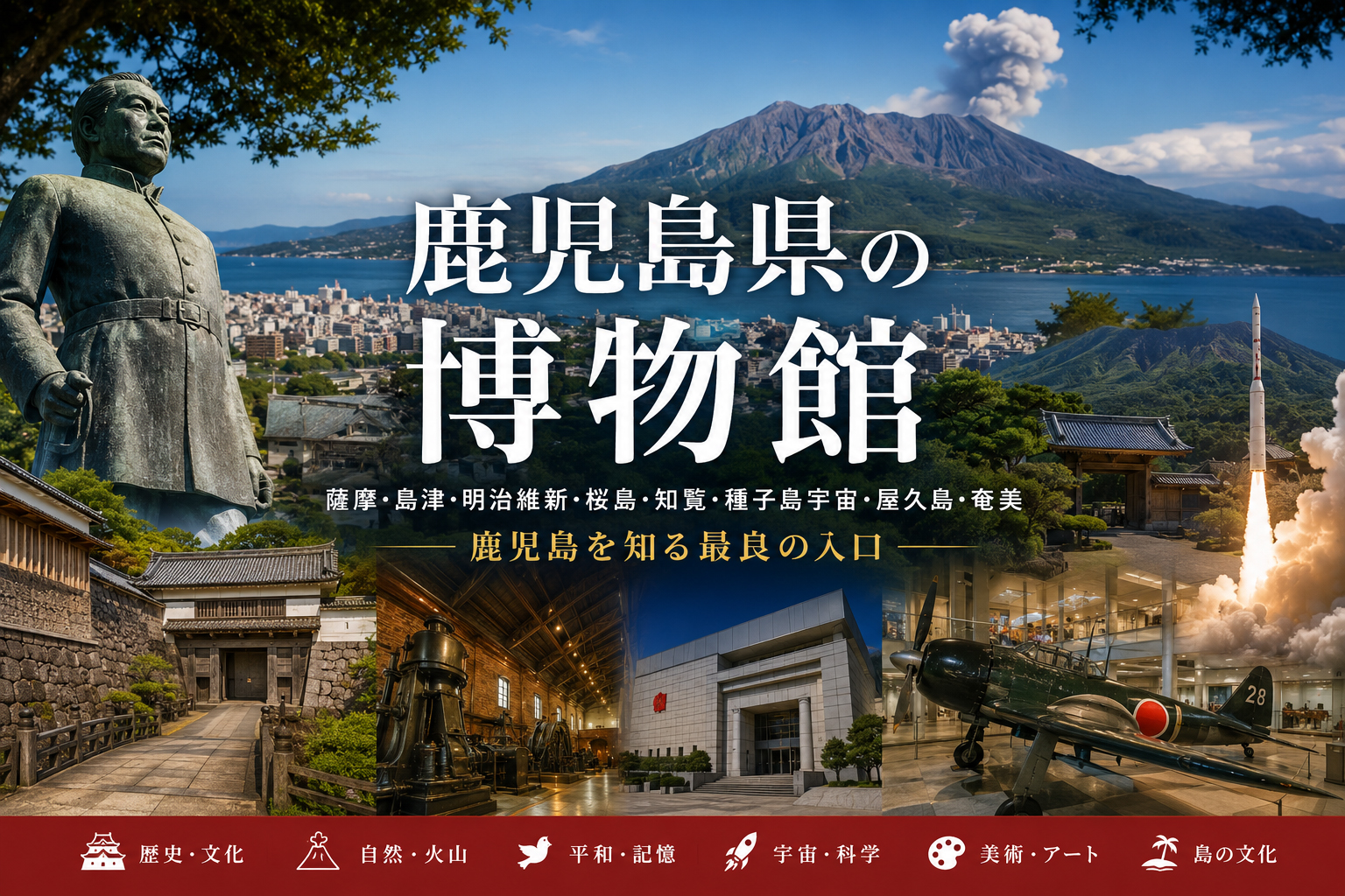 鹿児島県の博物館・美術館・資料館イメージ