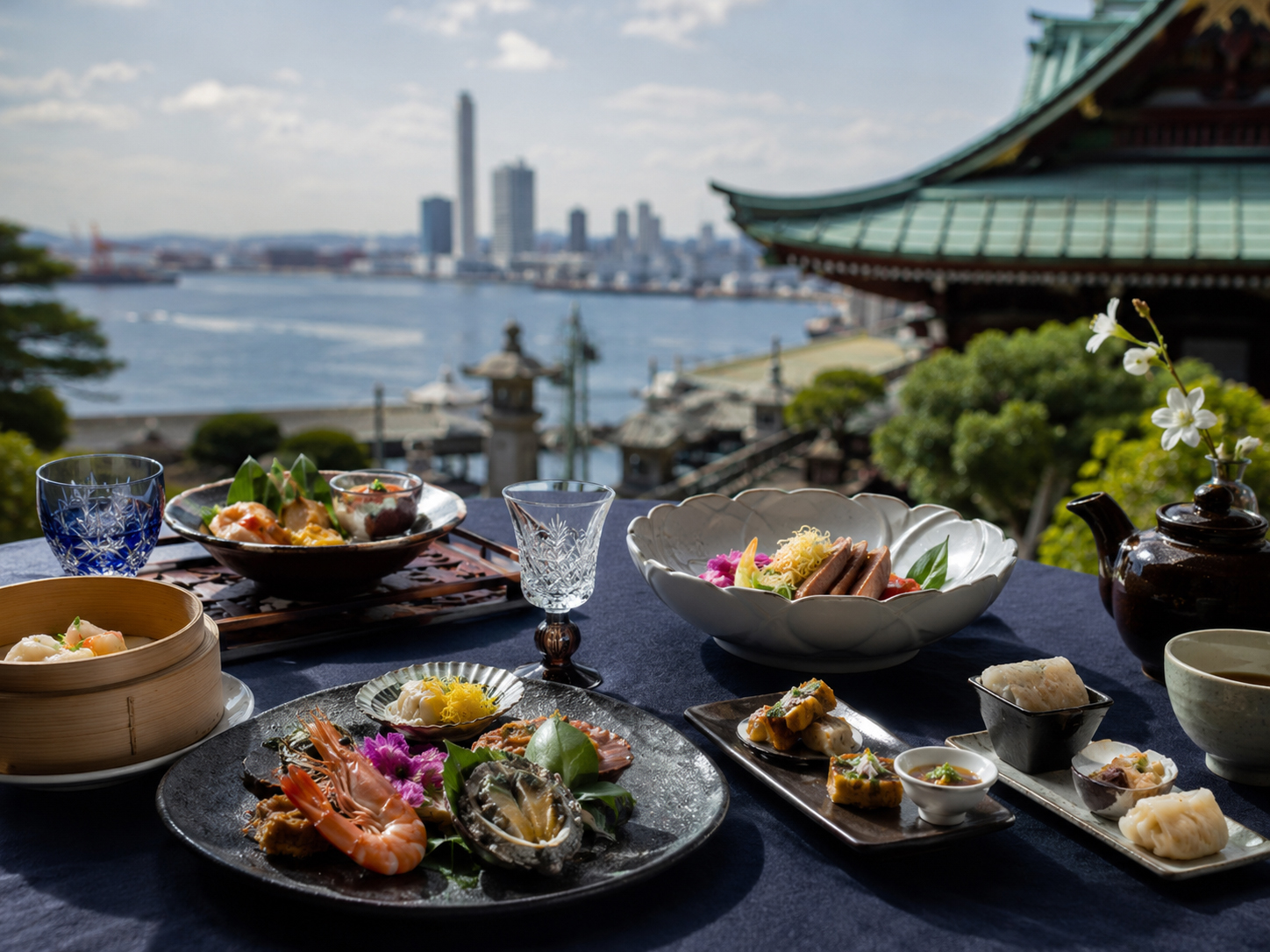 横浜、相模湾、鎌倉、小田原を思わせる神奈川の食卓。
