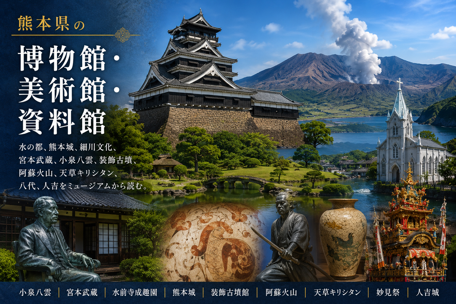 熊本県の博物館・美術館・資料館イメージ