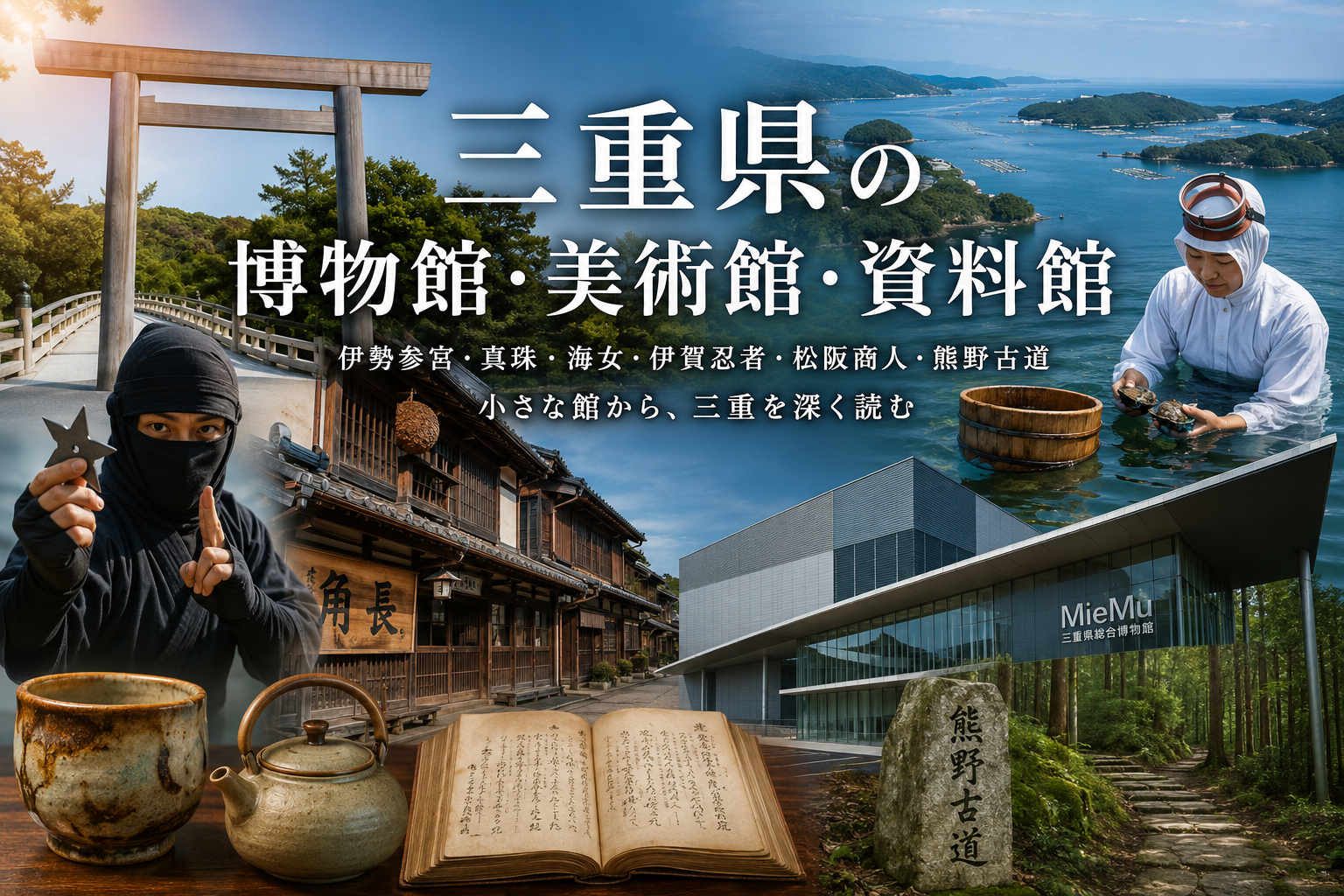 三重県の博物館・美術館・資料館イメージ