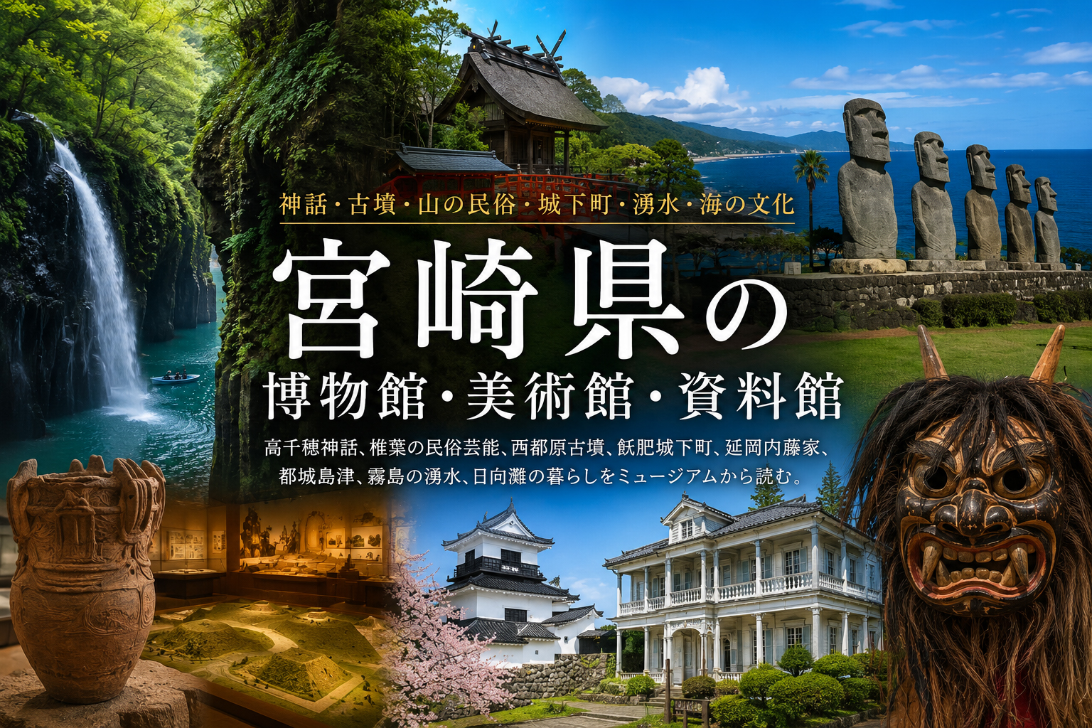 宮崎県の博物館・美術館・資料館イメージ