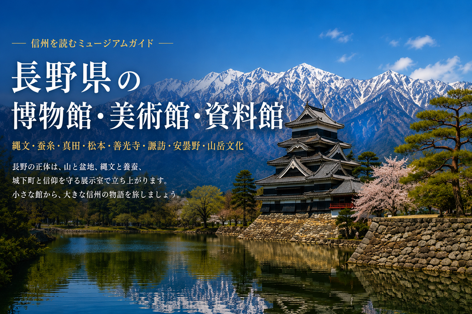 長野県の博物館・美術館・資料館イメージ