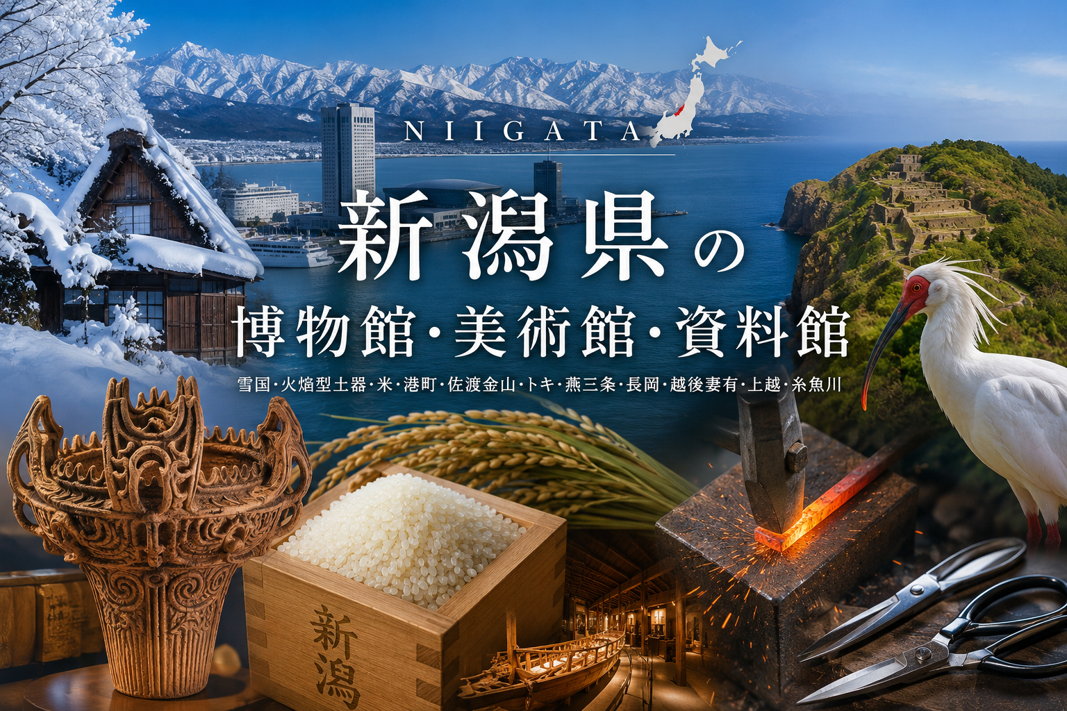 新潟県の博物館・美術館・資料館イメージ