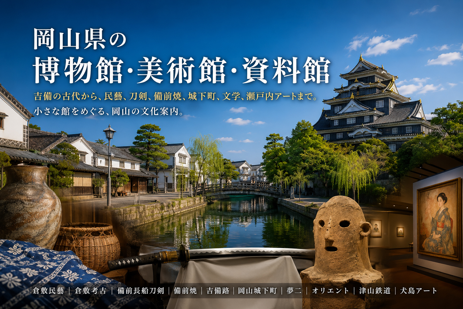 岡山県の博物館・美術館・資料館イメージ