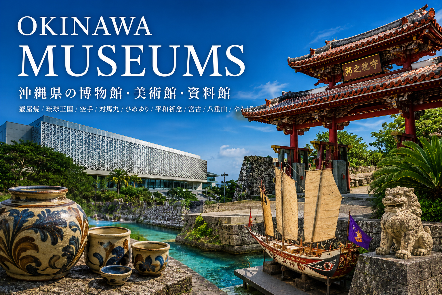 沖縄県の博物館・美術館・資料館イメージ