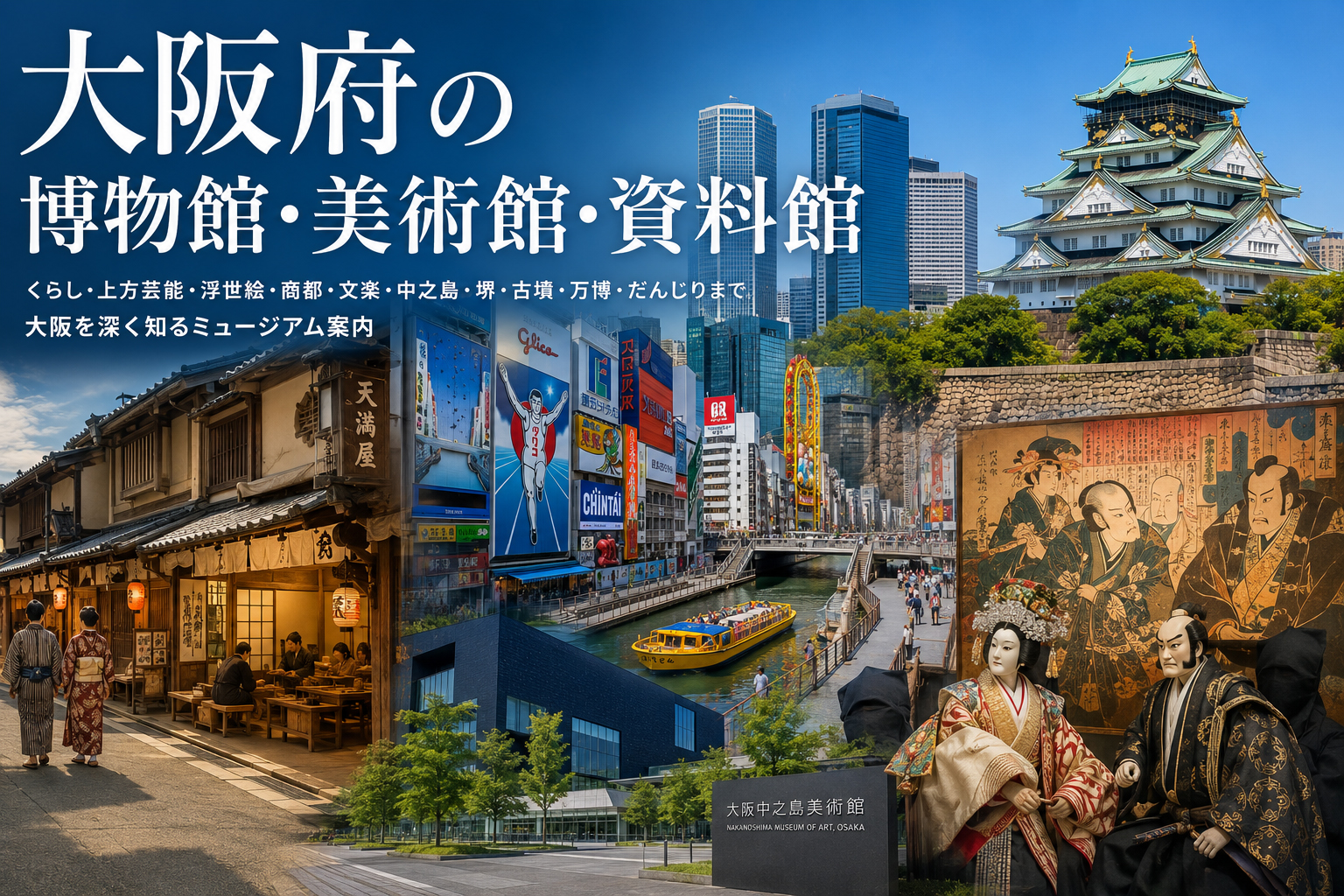 大阪府の博物館・美術館・資料館イメージ
