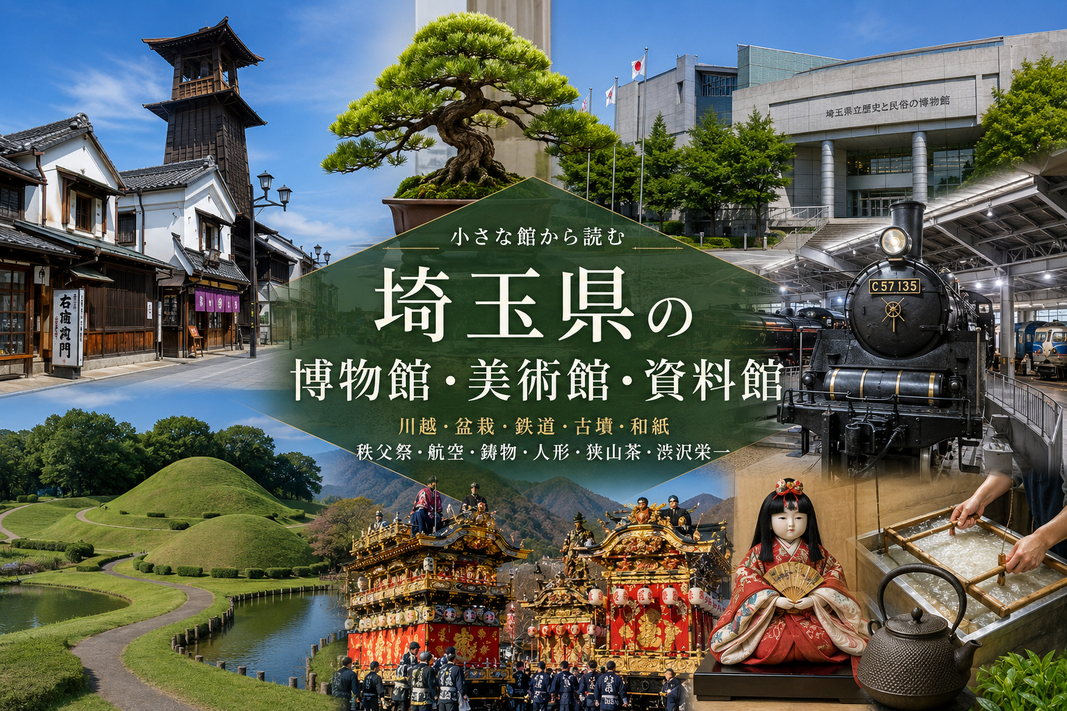 埼玉県の博物館・美術館・資料館イメージ