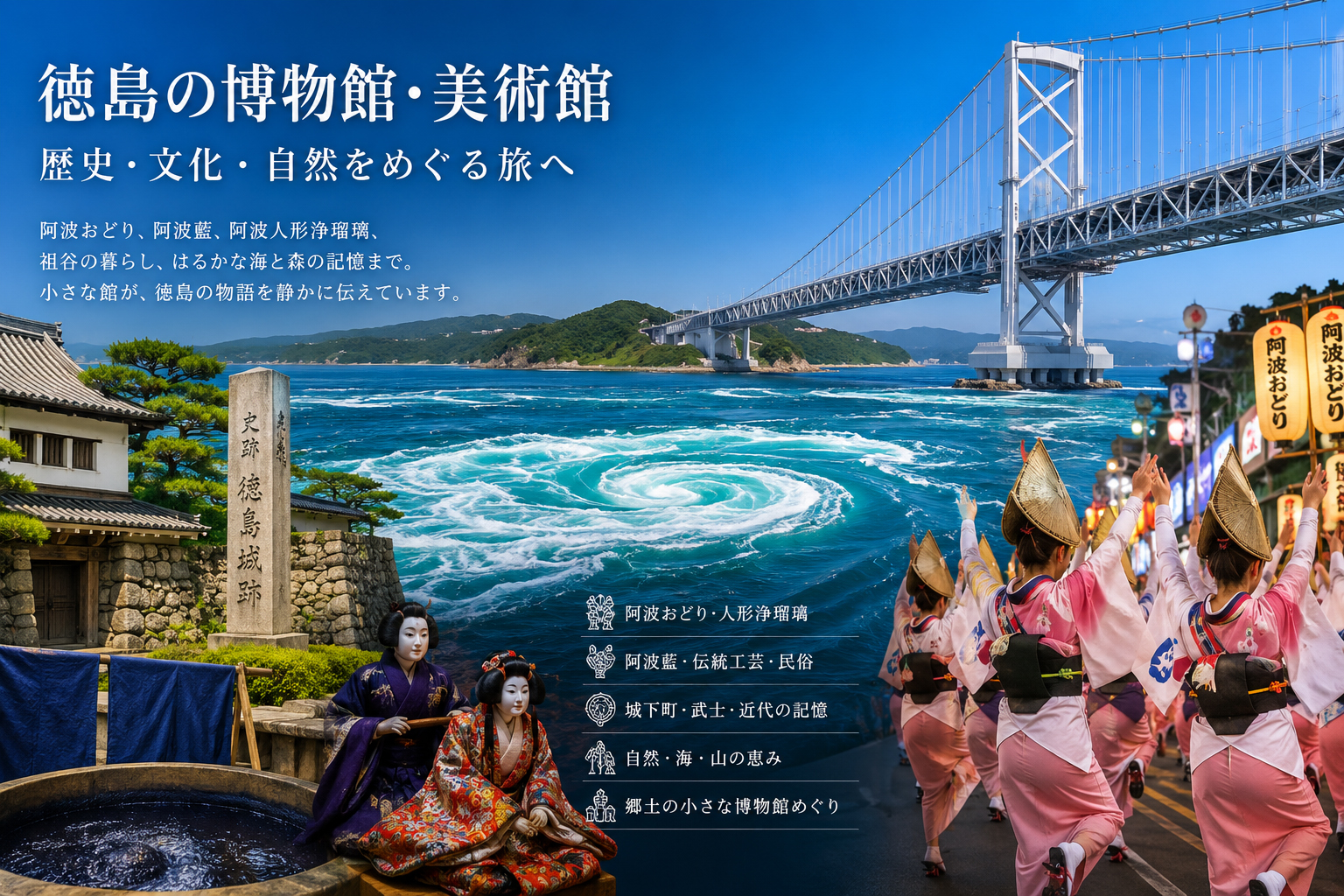 徳島県の博物館・美術館・資料館イメージ