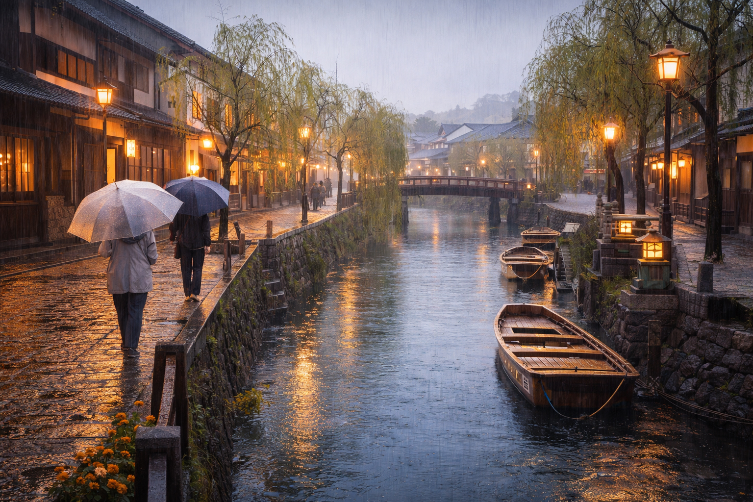 Quiet Toyama atmosphere