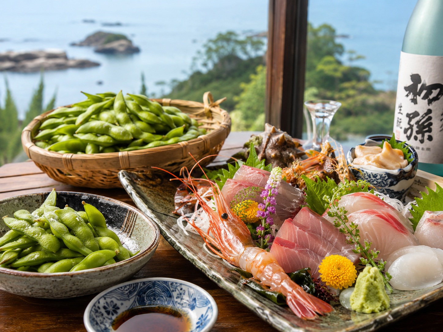 だだちゃ豆、庄内浜の魚、鶴岡の食文化。