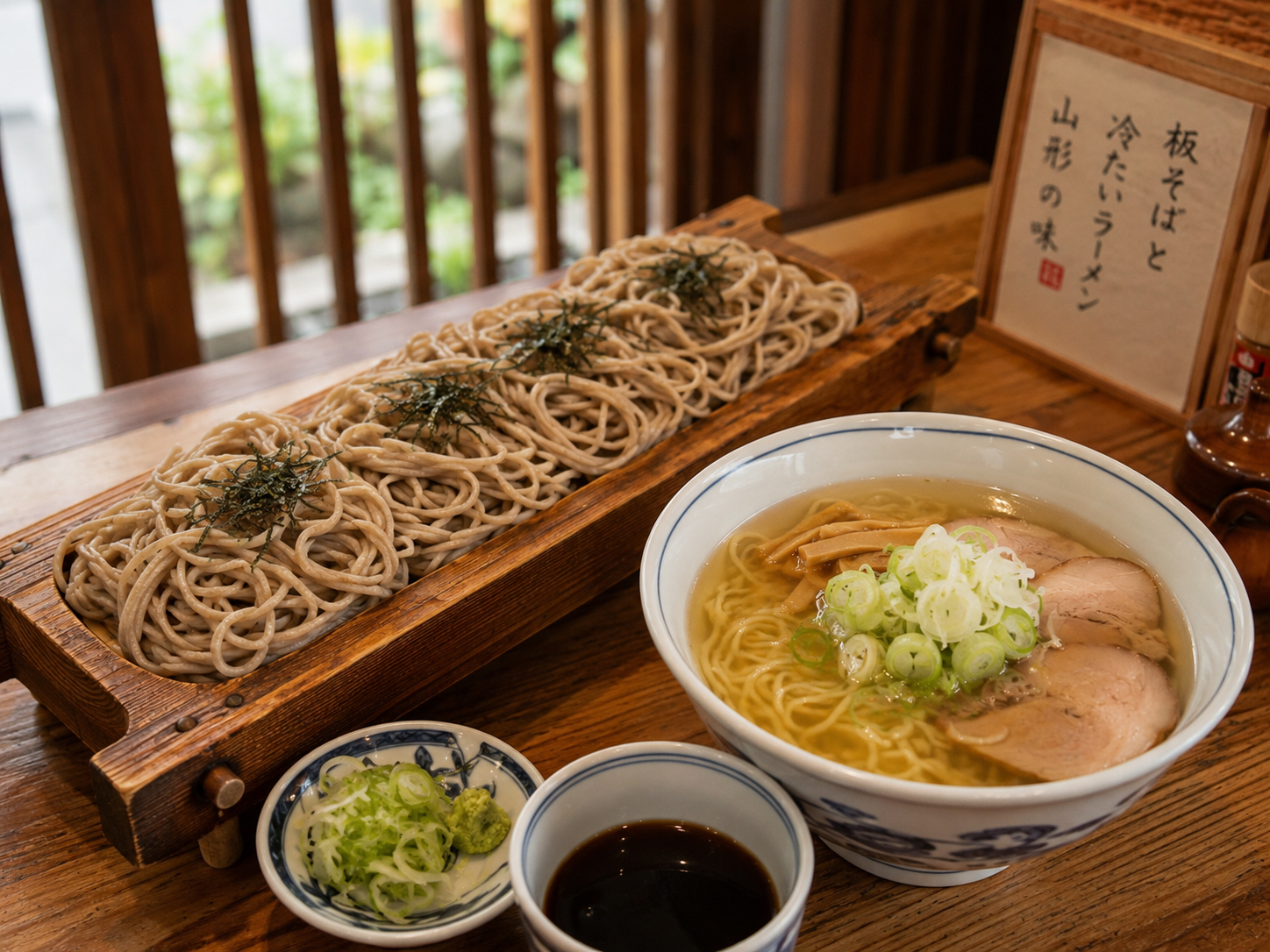 山形の板そば、冷たいラーメン、山形の麺文化。