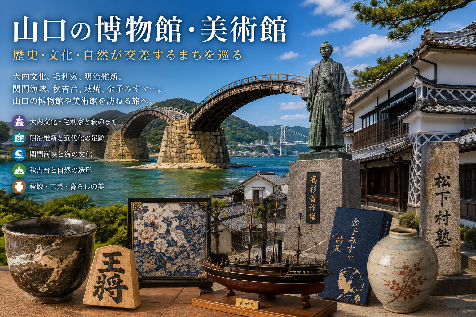 山口県の博物館・美術館・資料館イメージ