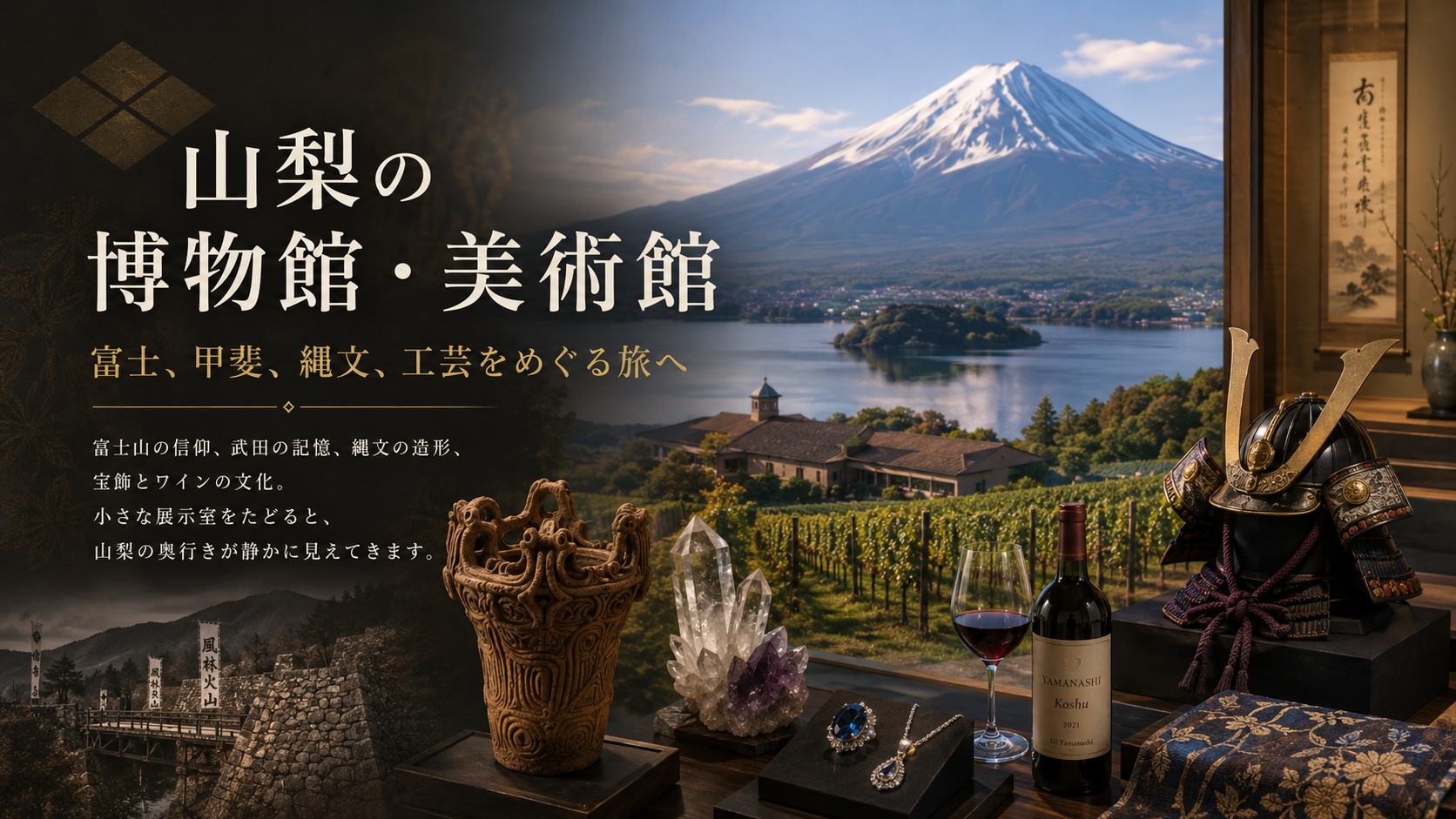 山梨県の博物館・美術館・資料館イメージ